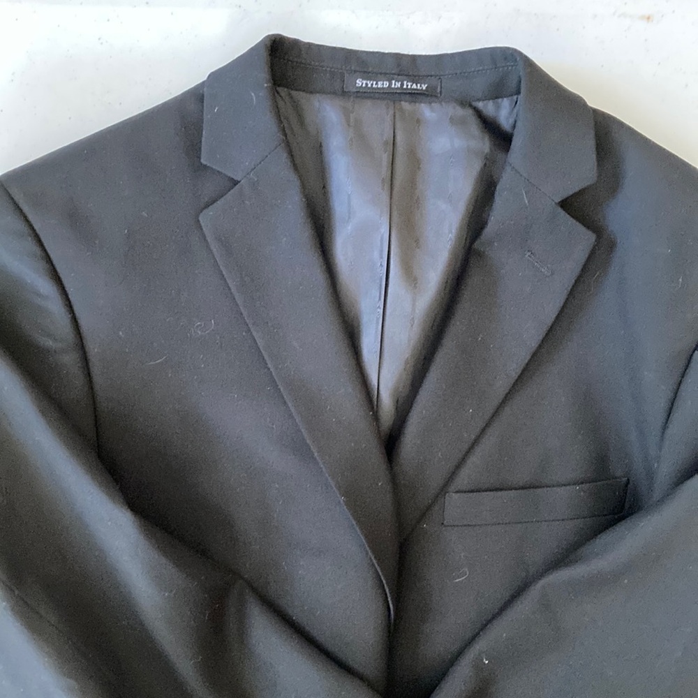 Classic Verno Fashion Black Blazer R44/38